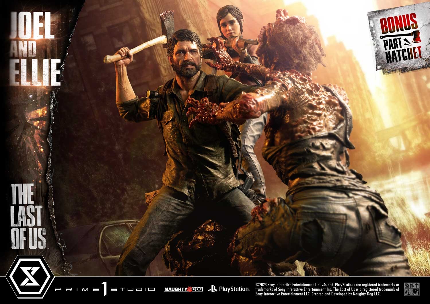 The Last of Us Joel & Ellie (Deluxe Bonus Version) Quarter Scale Statue  View 8