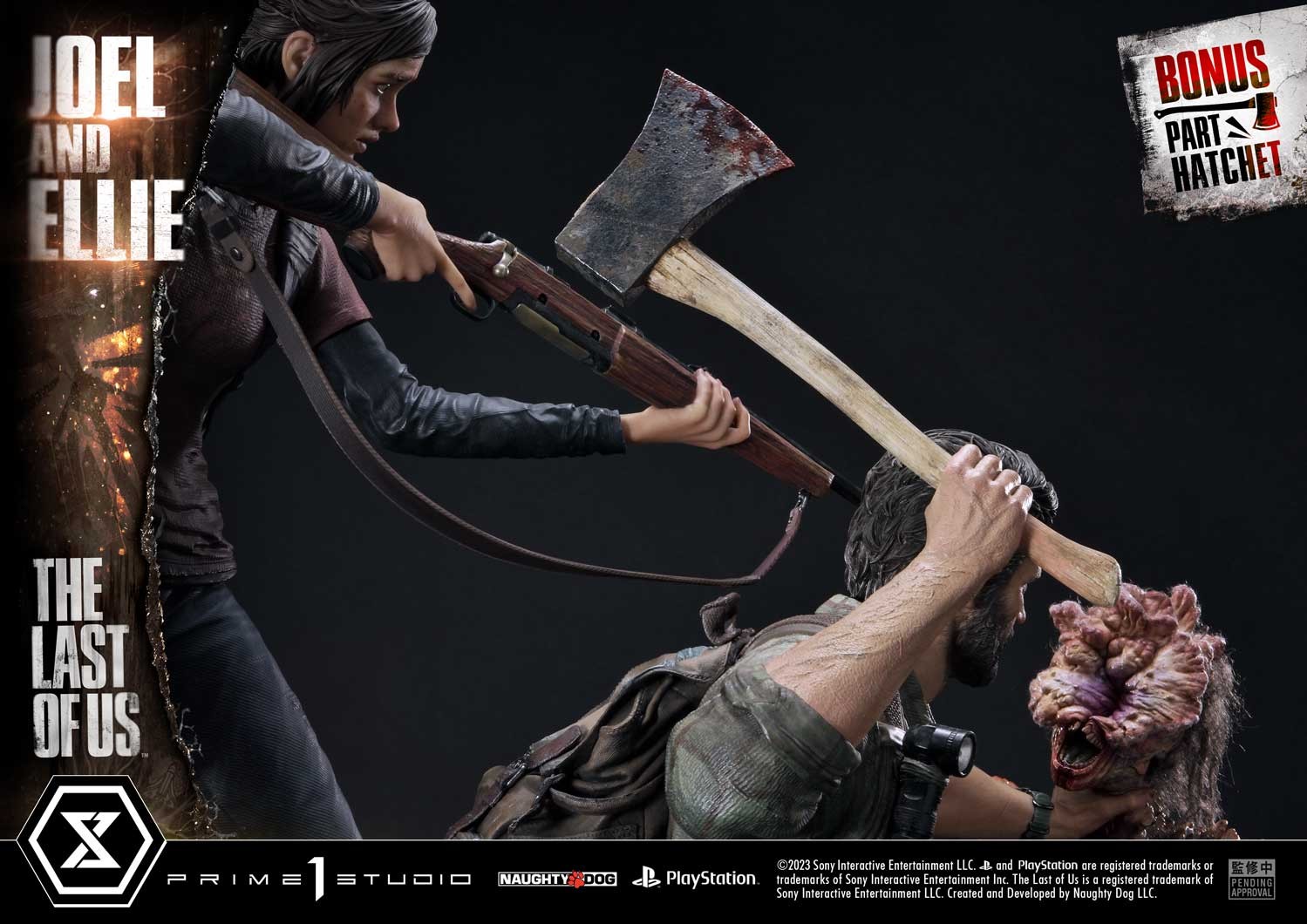 The Last of Us Joel & Ellie (Deluxe Bonus Version) Quarter Scale Statue  View 9