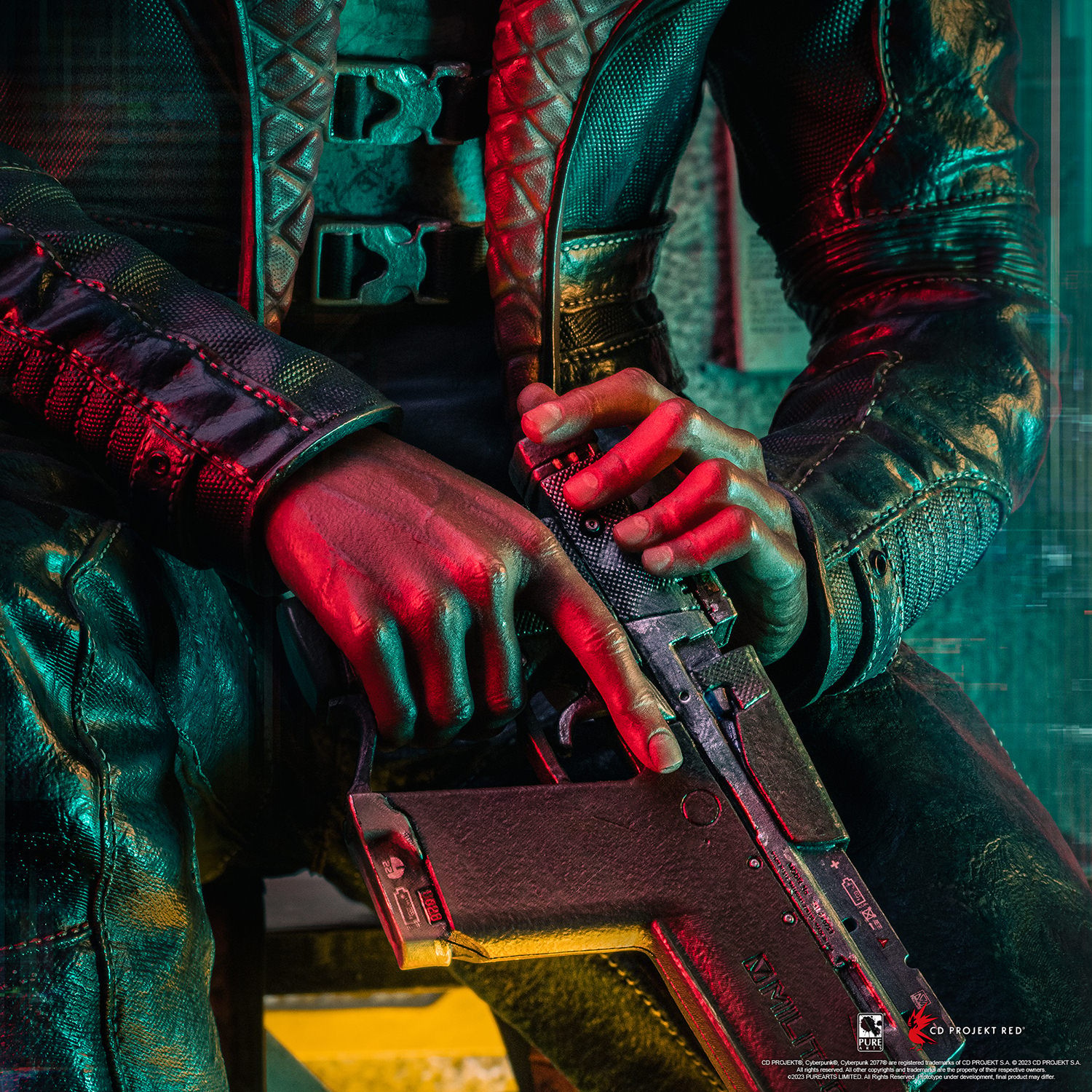 Cyberpunk 2077 Solomon Reed Statues  View 4