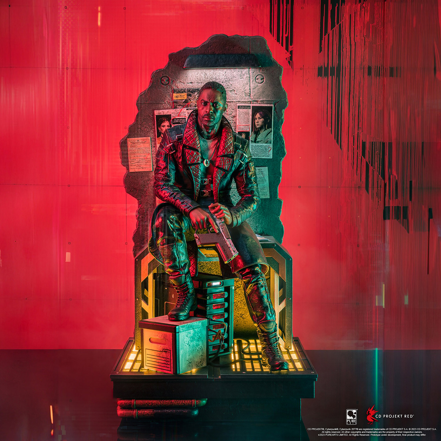Cyberpunk 2077 Solomon Reed Statues  View 13