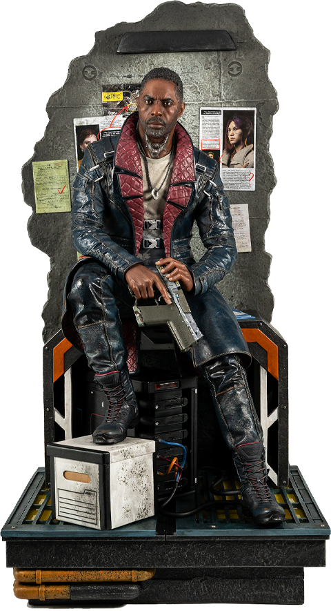 Cyberpunk 2077 Solomon Reed Statues  View 14