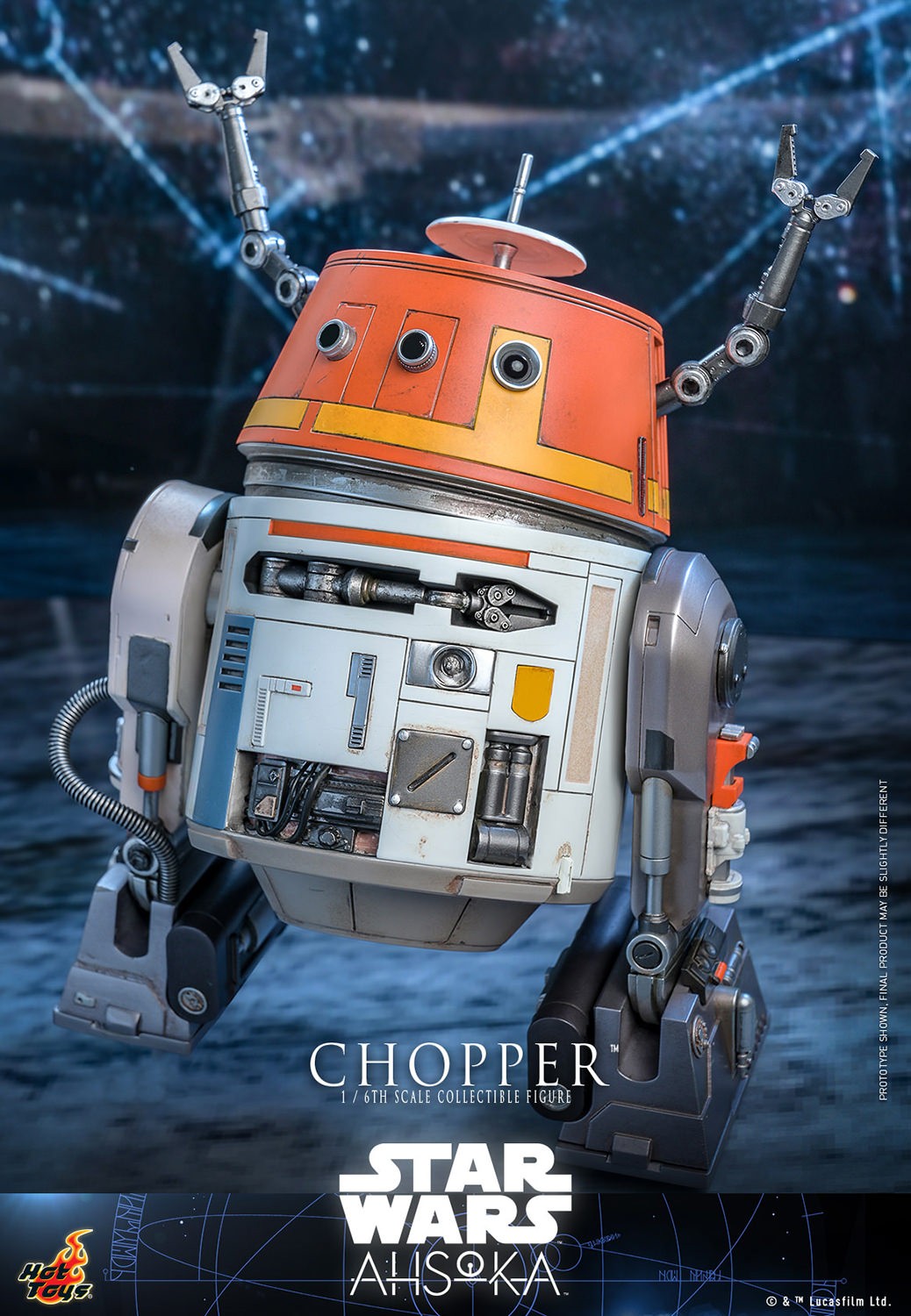 STAR WARS CHOPPER 1/6スケールフィギュア Chopper Sixth Scale Figure by Hot Toys | Sideshow Collectibles