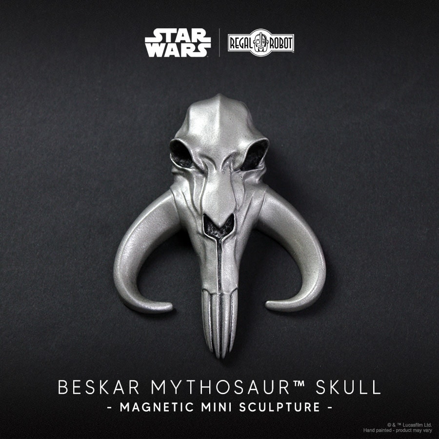 Star Wars Beskar Mythosaur Skull Magnet Office Supplies  View 1