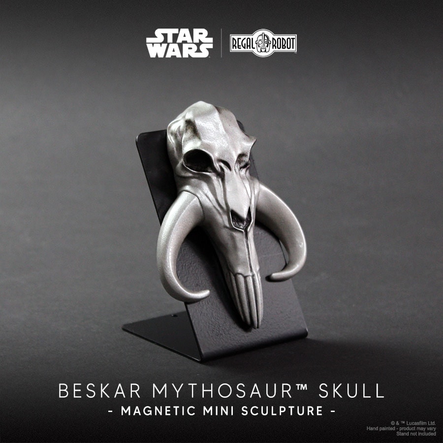 Star Wars Beskar Mythosaur Skull Magnet Office Supplies  View 3