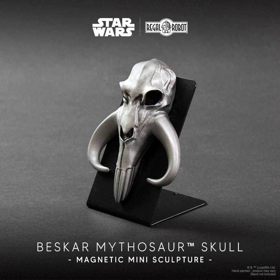 Star Wars Beskar Mythosaur Skull Magnet Office Supplies  View 9
