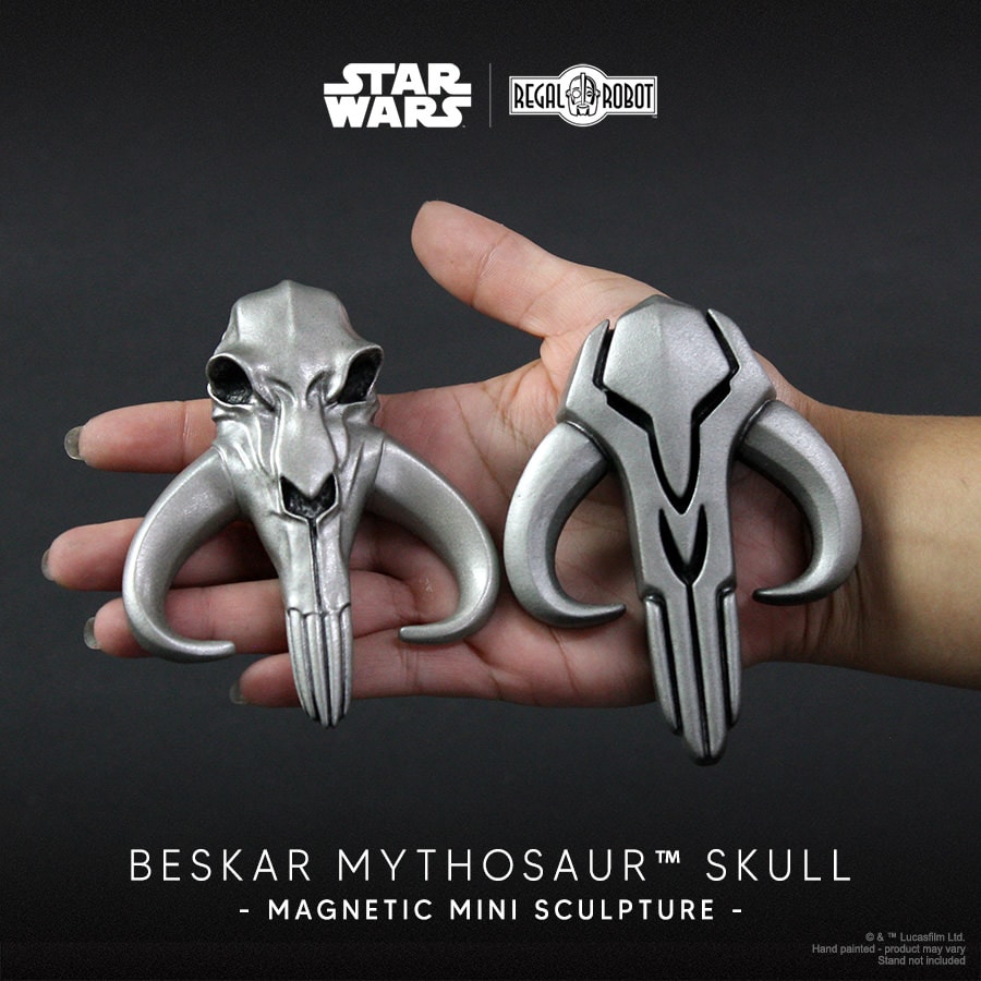Star Wars Beskar Mythosaur Skull Magnet Office Supplies  View 11