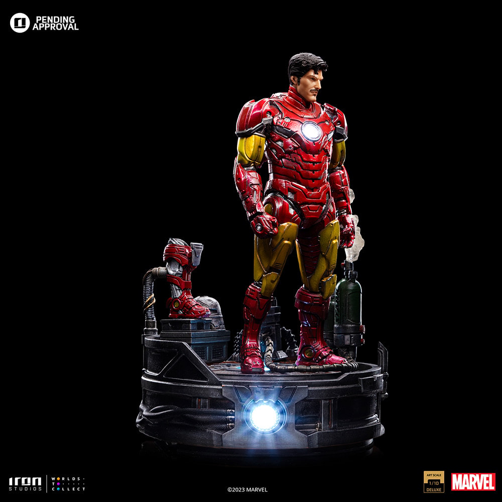Iron Man Unleashed Deluxe Art Scale 1:10 Scale Statue by Iron