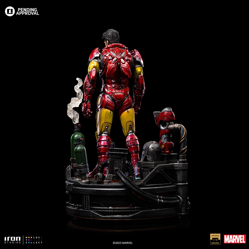アメコミ iron studios iron man 1/10 Iron Man Unleashed Deluxe Art Scale 1:10 Scale Statue by Iron