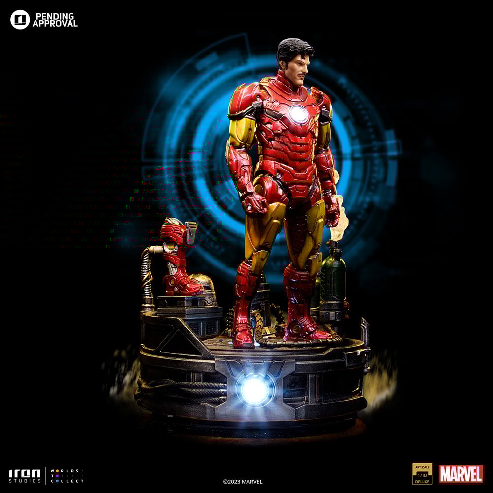 Iron Man Unleashed Deluxe Art Scale 1:10 Scale Statue by