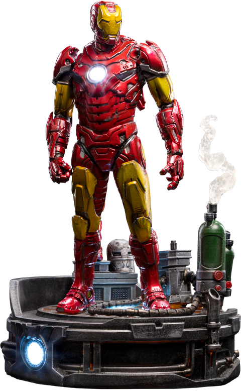 アイアンマン (アンリーシュド) 1/10スケール Iron Man Unleashed