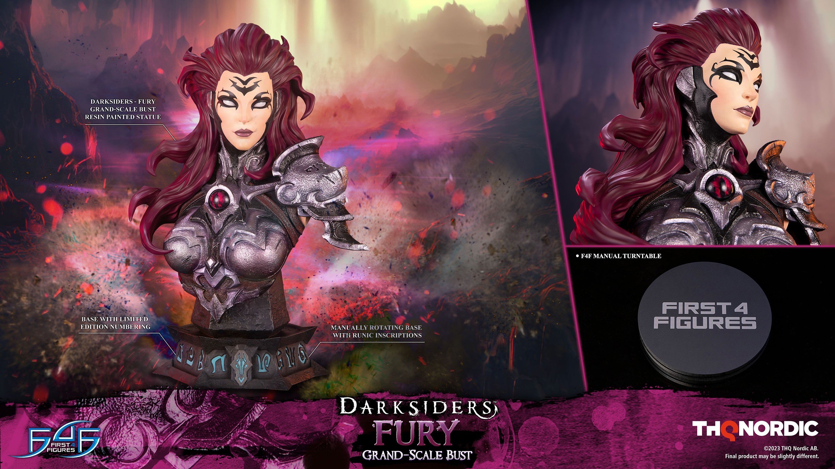 Darksiders Fury Grand-Scale Bust  (Prototype Shown) View 6