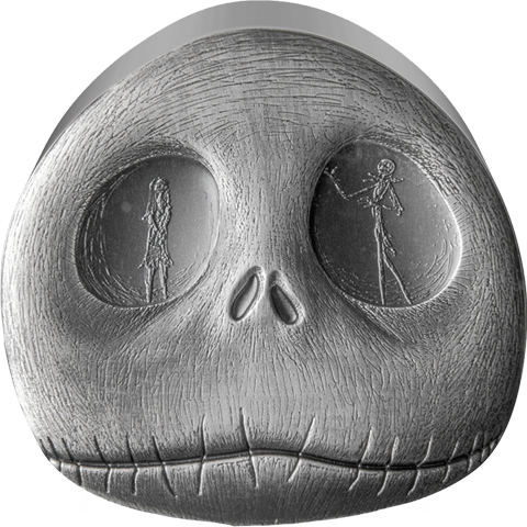 Disney The Nightmare Before Christmas 30th Anniversary 1oz Silver Coin Silver Collectible  View 9