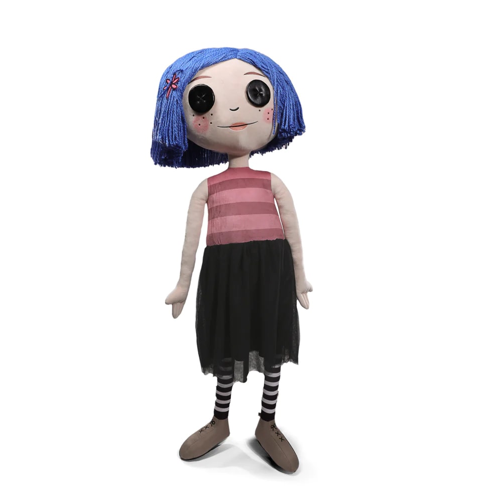 Coraline with Button Eyes Life-Size Plush View 3