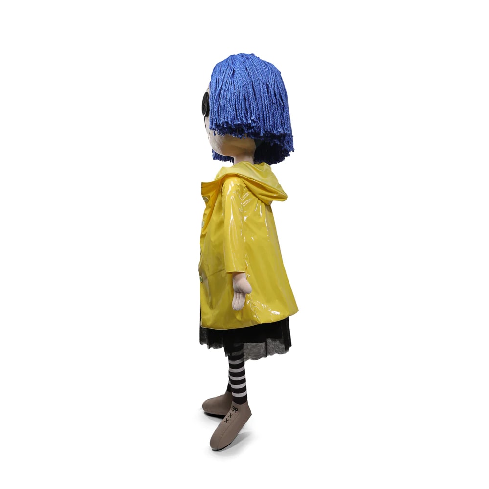 Coraline with Button Eyes Life-Size Plush View 8
