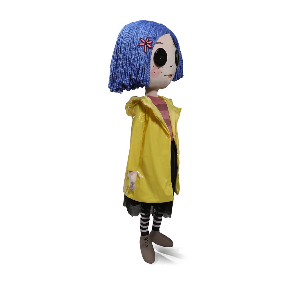 Coraline with Button Eyes Life-Size Plush View 11