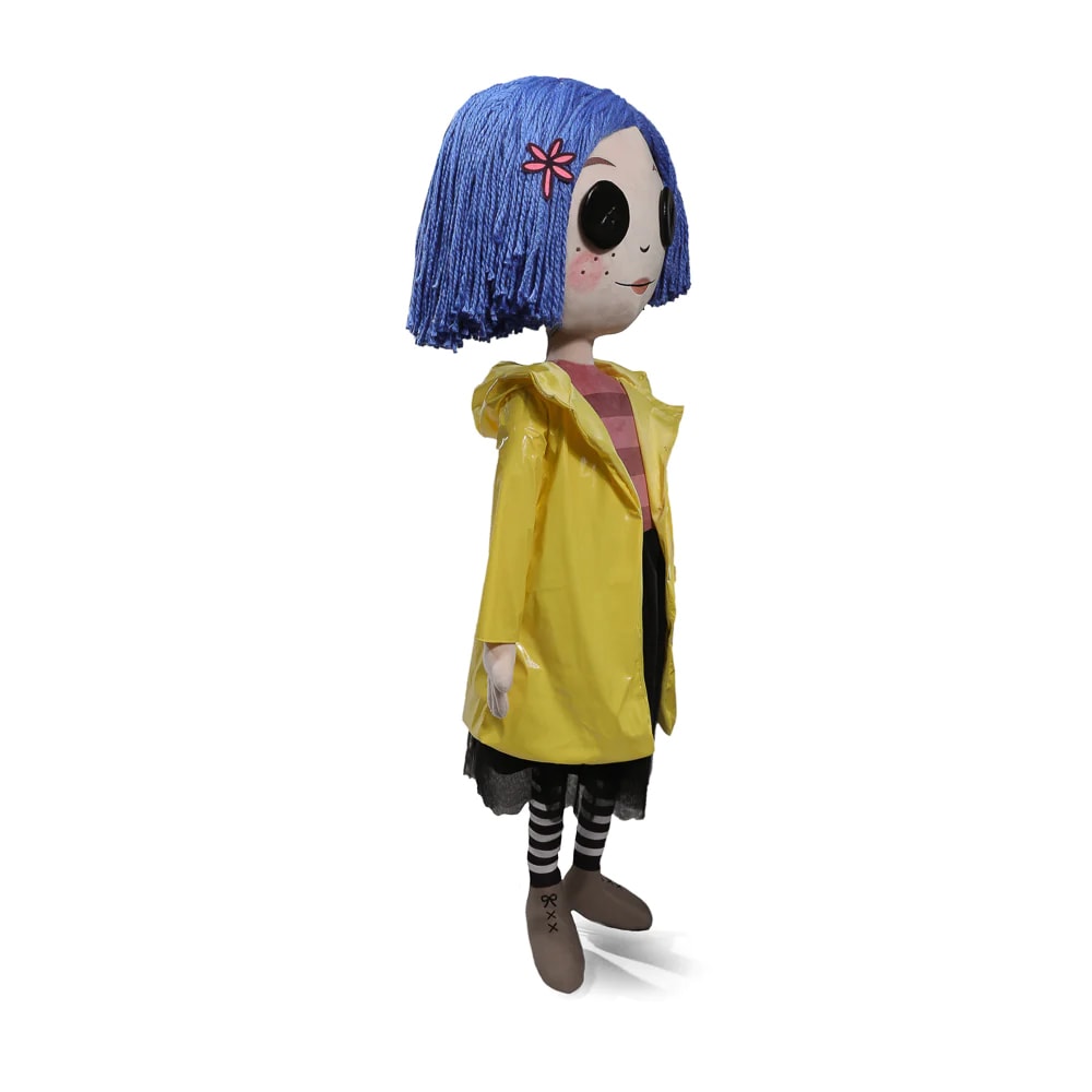 Coraline Coraline with Button Eyes Life-Size Plush Collectible Doll  View 11