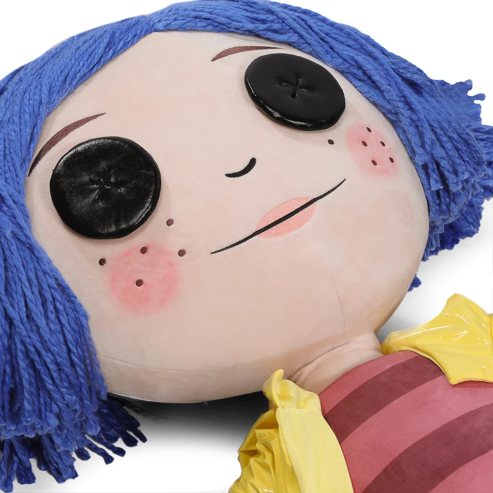 Coraline Coraline with Button Eyes Life-Size Plush Collectible Doll  View 13