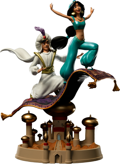 アラジン』 1/10スケール　アラジン＆ジャスミン Aladdin & Jasmine Deluxe Art Scale 1/10 - Spec Fiction Shop