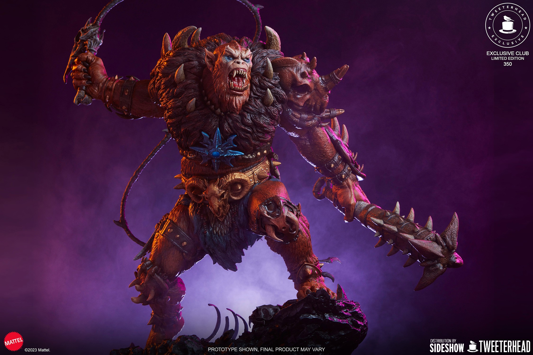 Masters of the Universe Beast Man Legends Maquette  Exclusive Edition (Prototype Shown) View 2