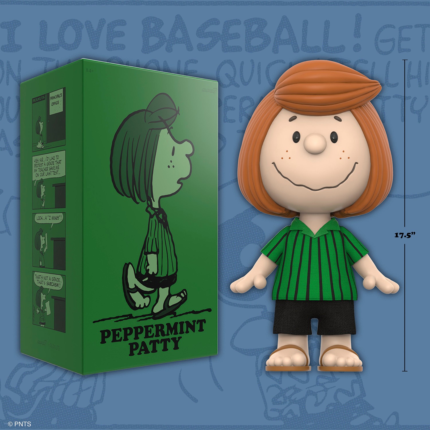 その他 PEANUTS Peppermint Patty 400% Peppermint Patty Vinyl Collectible by Super7 | Sideshow Collectibles