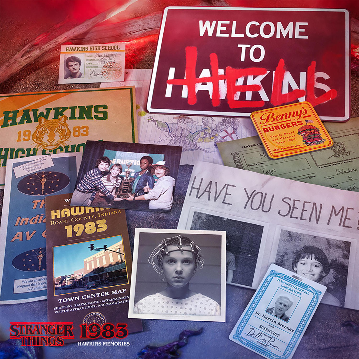 Stranger Things Stranger Things Hawkins Memories (Vecna's Curse Edition) Replica  (Prototype Shown) View 3