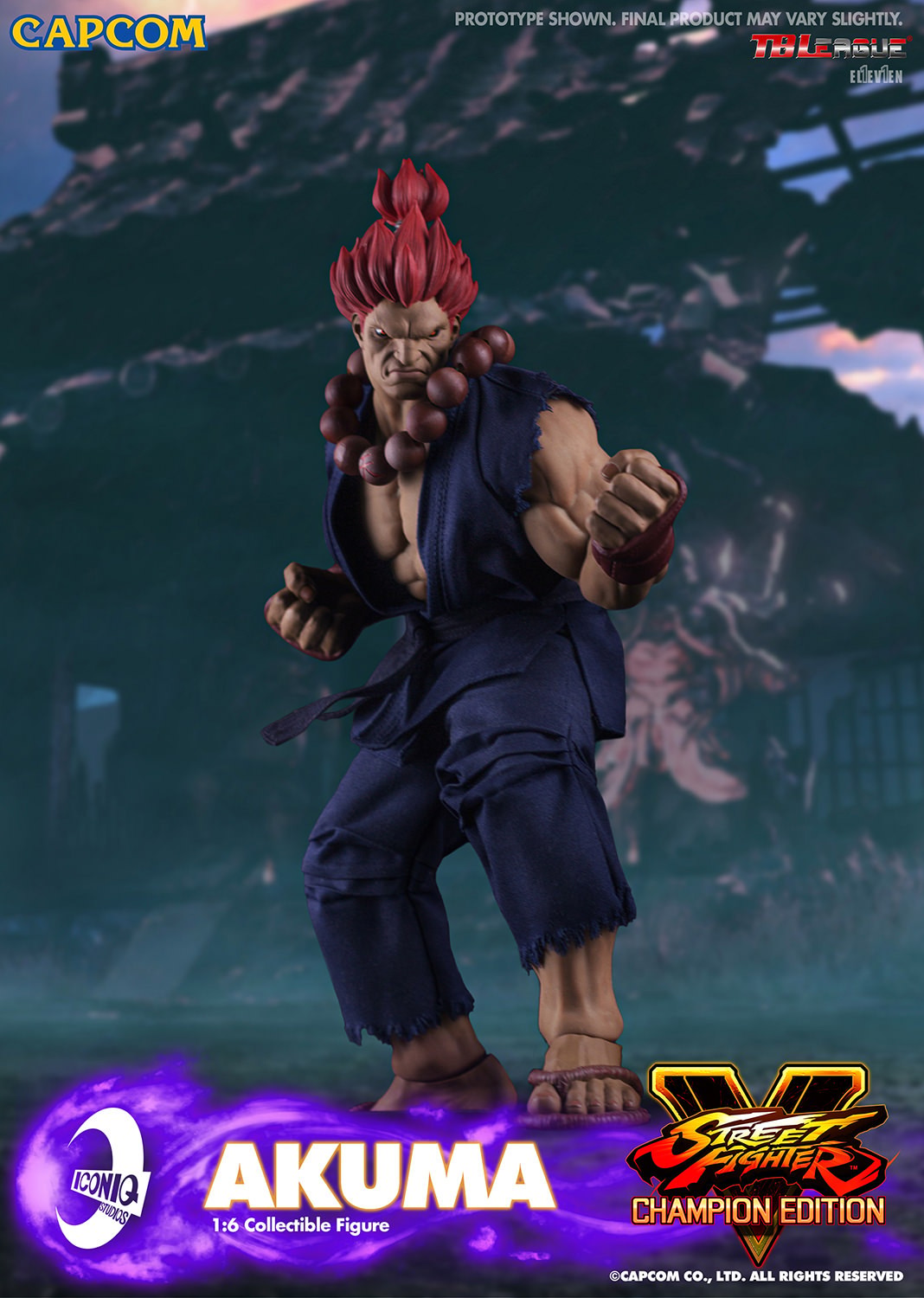 Street Fighter Akuma Sixth Scale Figure  (Prototype Shown) View 6