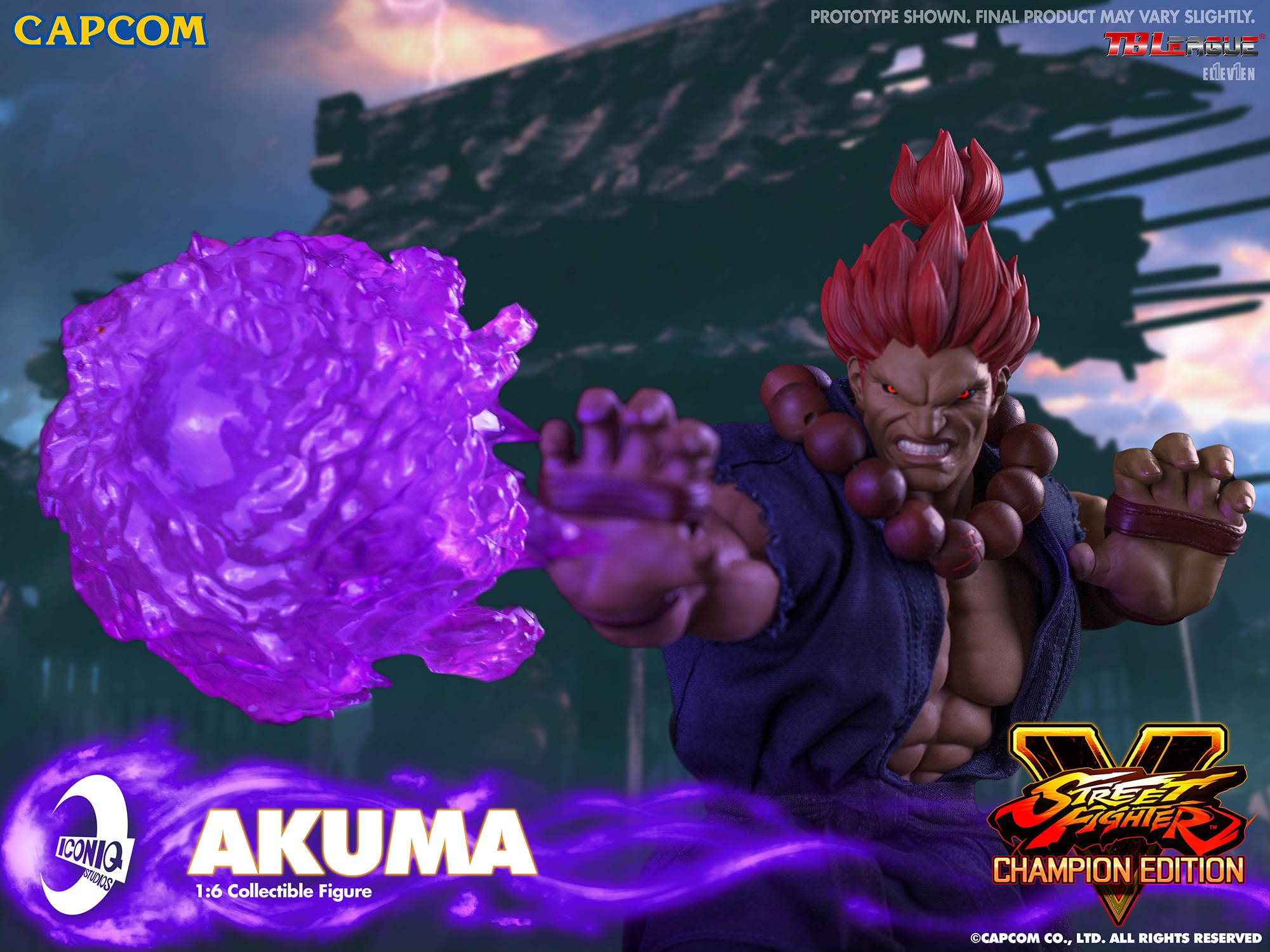 Street Fighter Akuma Sixth Scale Figure  (Prototype Shown) View 8