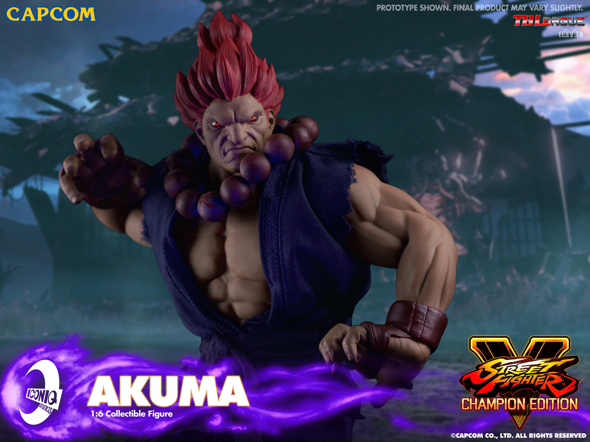Street Fighter Akuma Sixth Scale Figure  (Prototype Shown) View 10