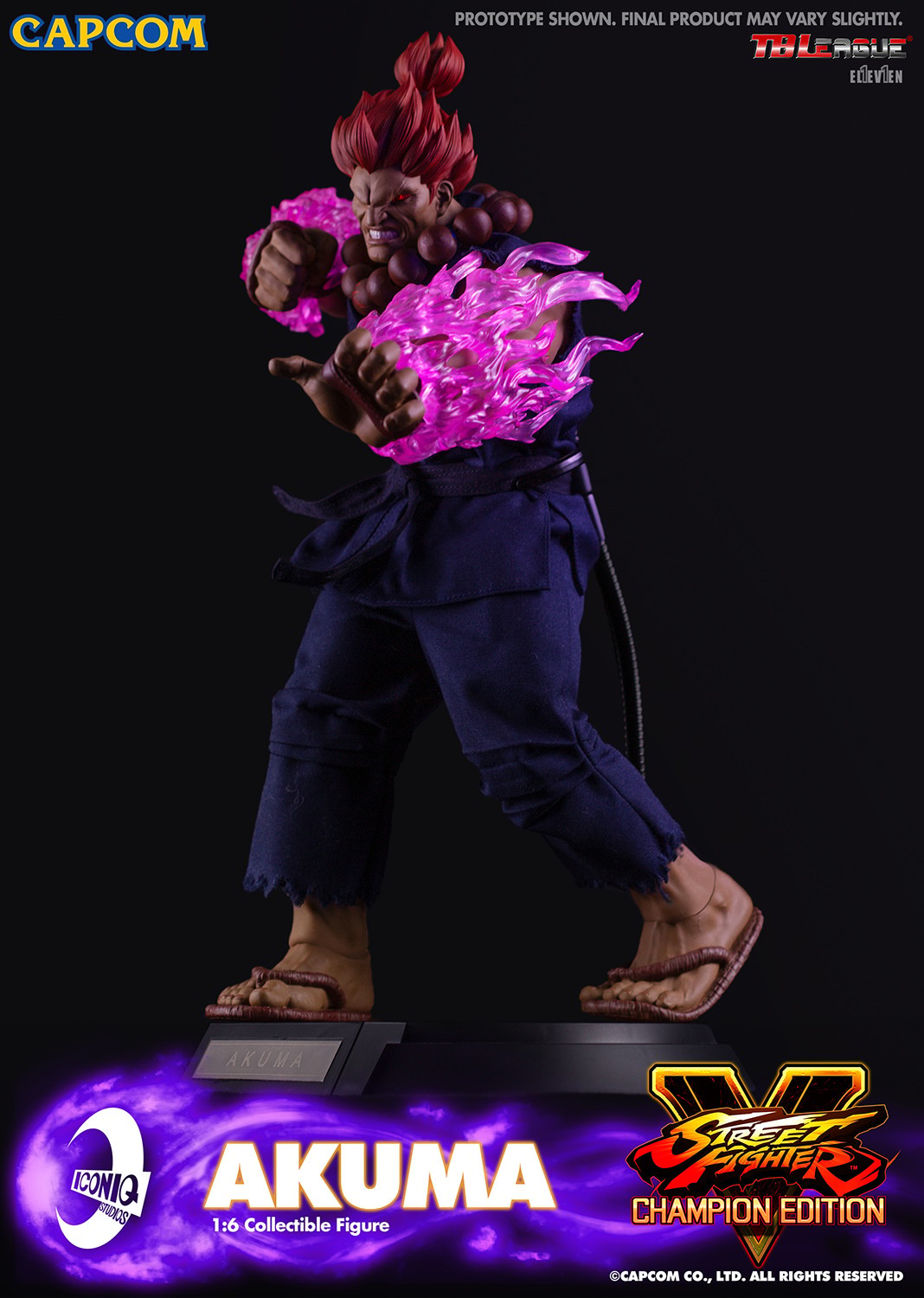 Street Fighter Akuma Sixth Scale Figure  (Prototype Shown) View 13