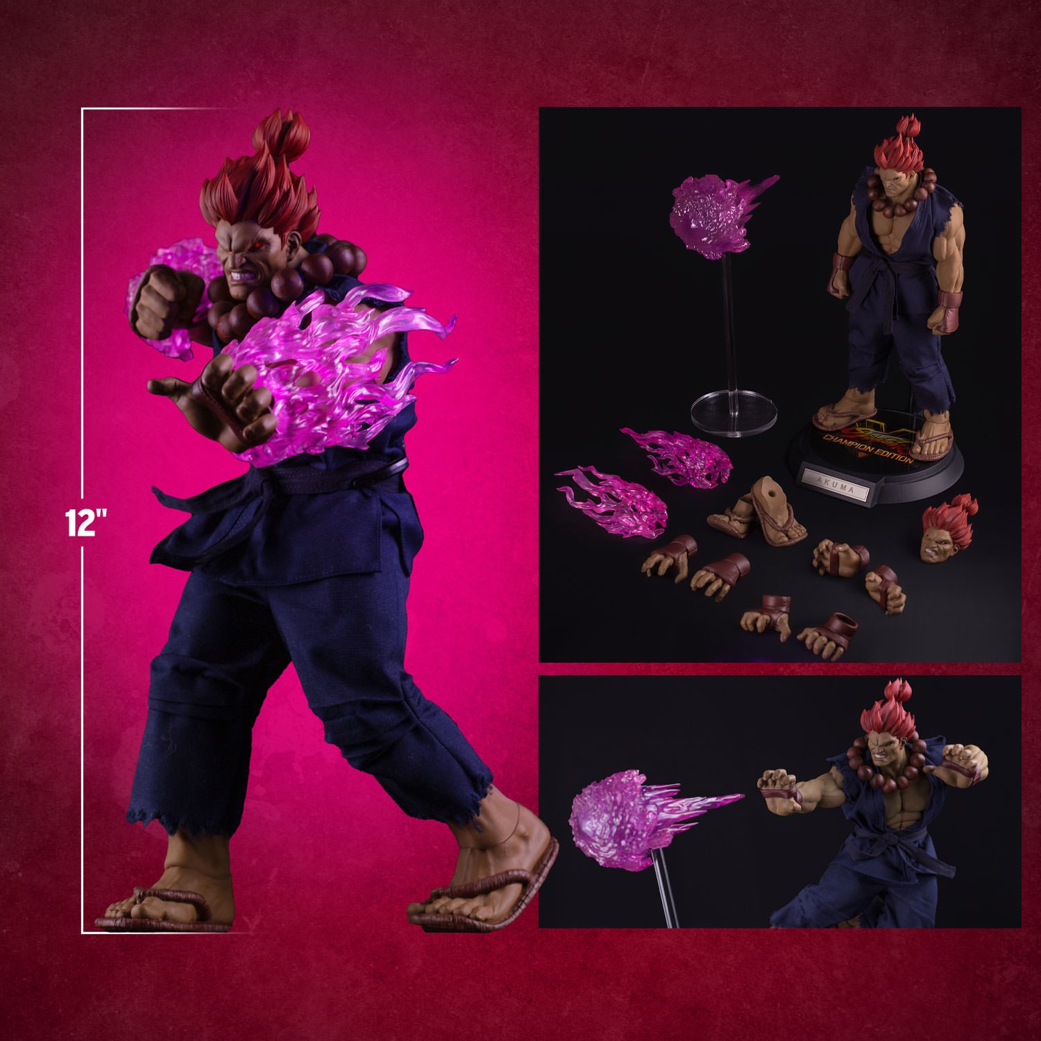 Akuma Sixth Scale Figure by Iconiq Studios | Sideshow