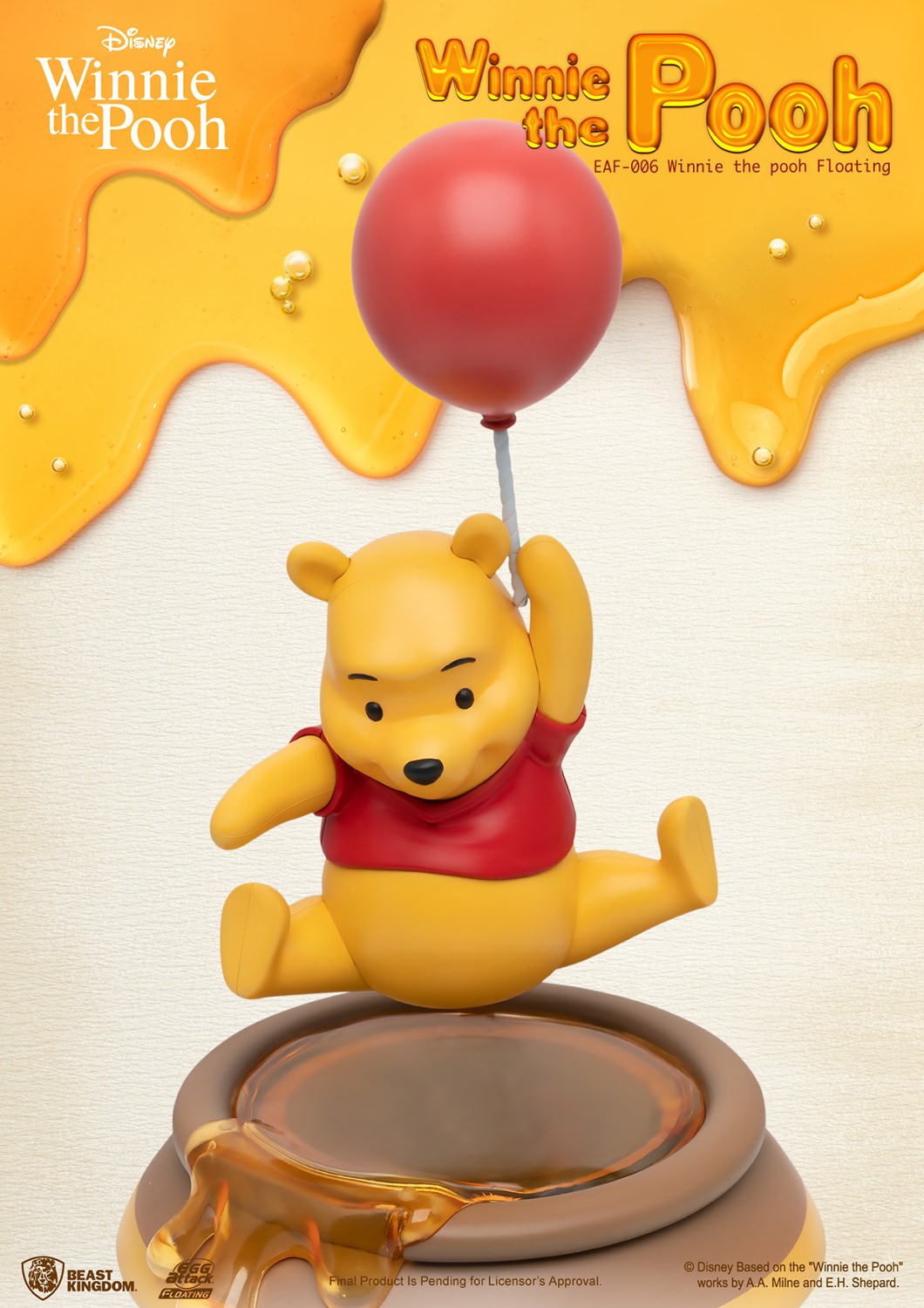 Winnie the Pooh Floating Collectible Figure by Beast Kingdom