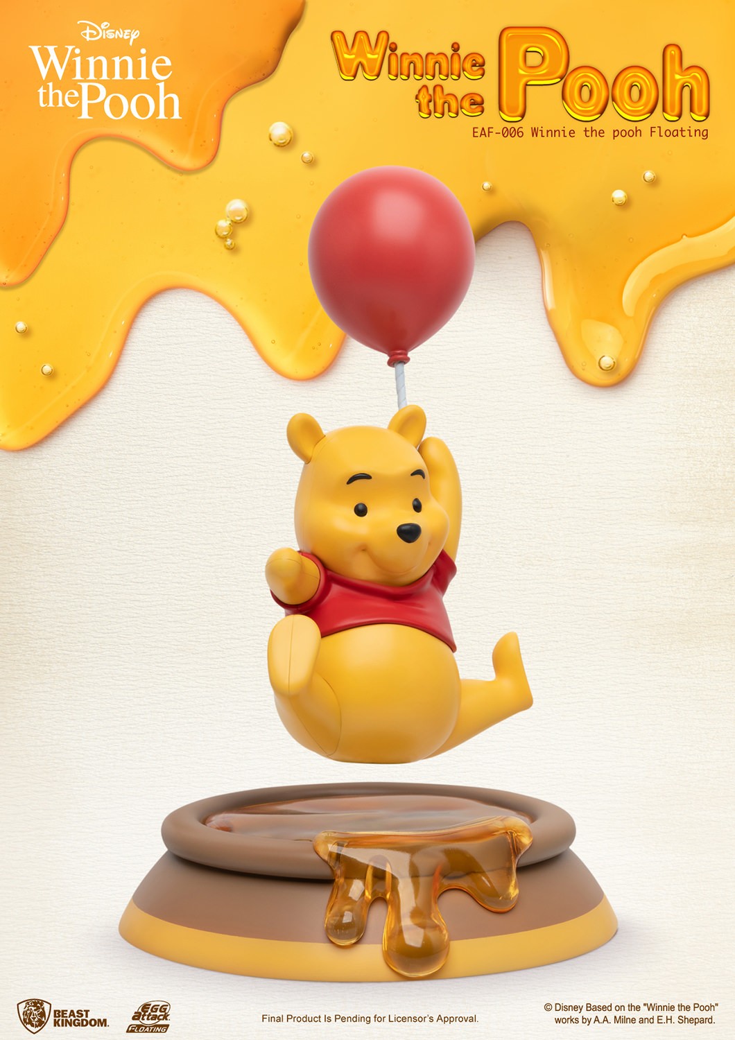 Winnie the Pooh Floating Collectible Figure by Beast Kingdom