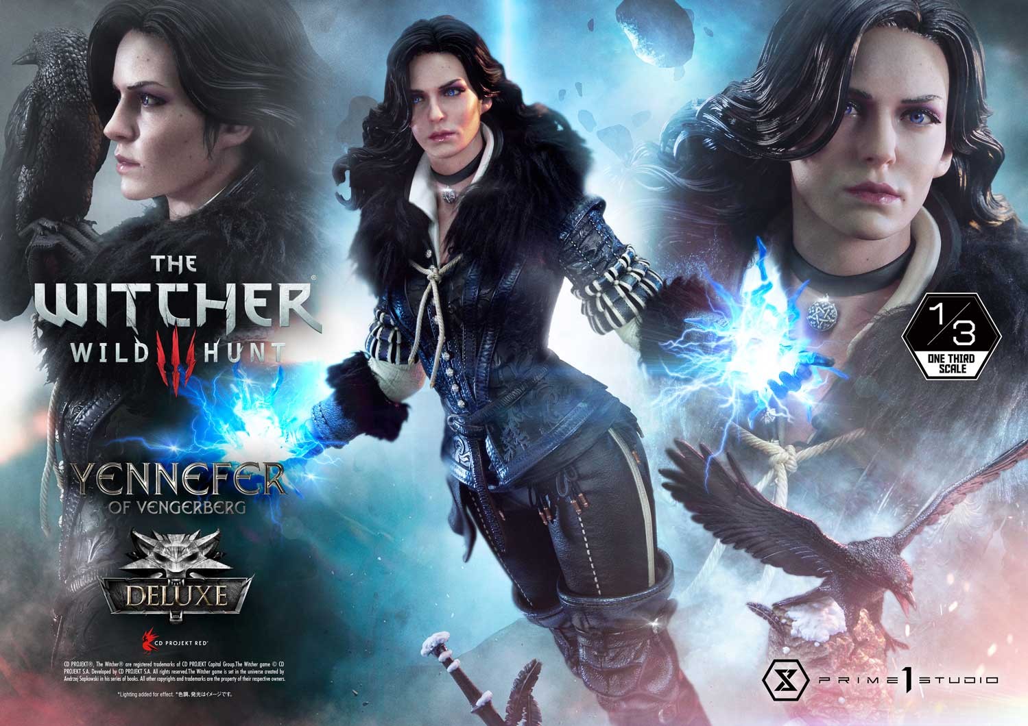 The Witcher 3: Wild Hunt Yennefer (Deluxe Version) 1:3 Scale Statue  View 1