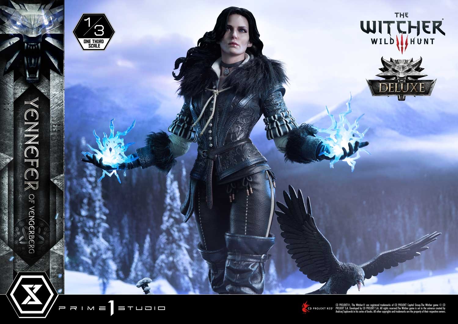 The Witcher 3: Wild Hunt Yennefer (Deluxe Bonus Version) 1:3 Scale Statue  View 1