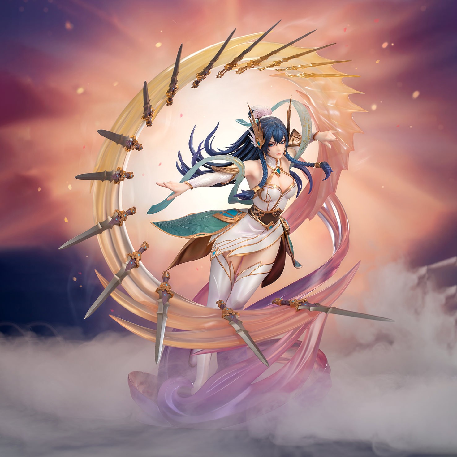 League of Legends Divine Sword Irelia Collectible Figure  View 1