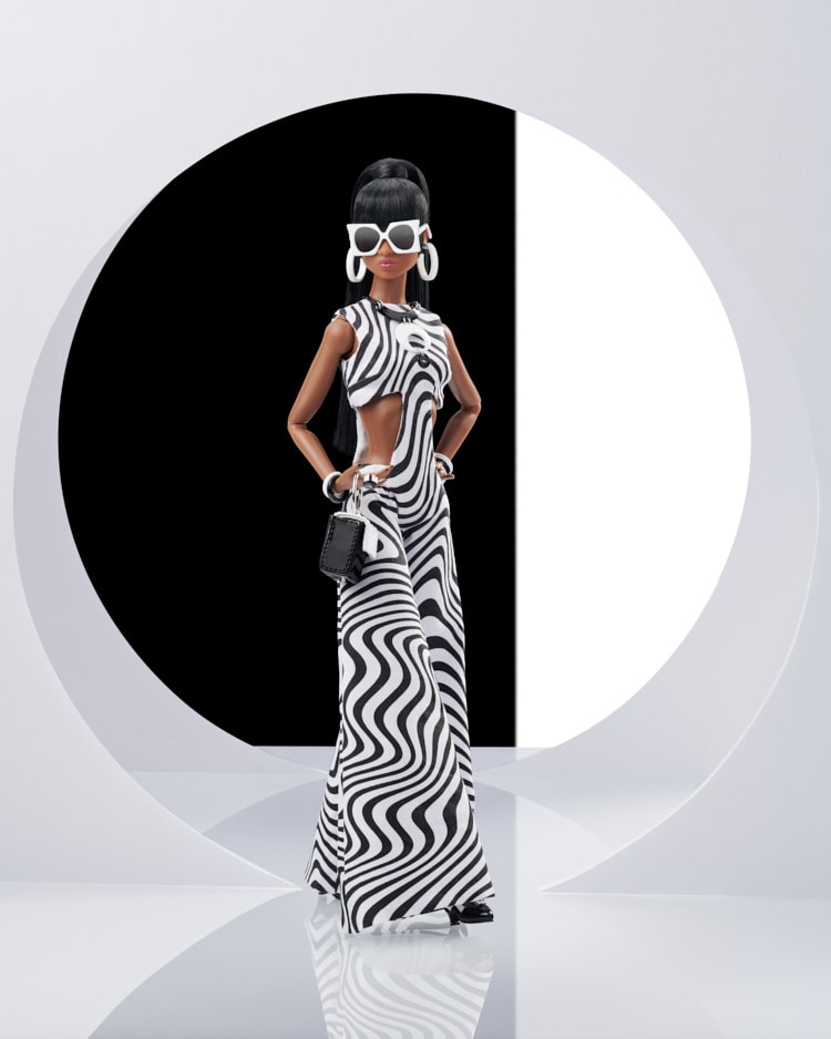 アウトフィット☆Op Art Opening Jolie James Op Art Opening – Jolie James Dressed Doll by Integrity Toys