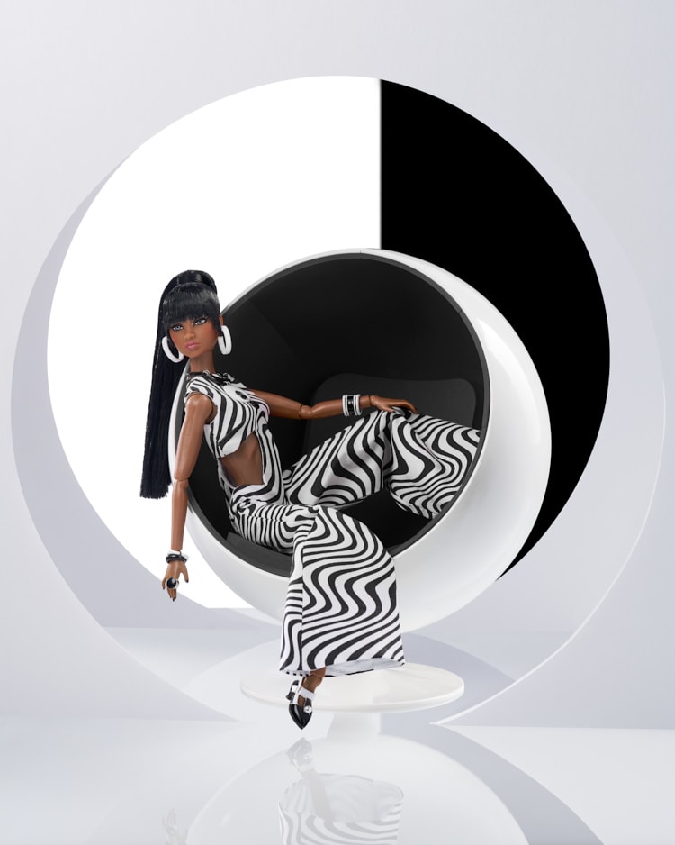 アウトフィット☆Op Art Opening Jolie James Integrity, Op Art Opening Jolie James - Gigis Dolls