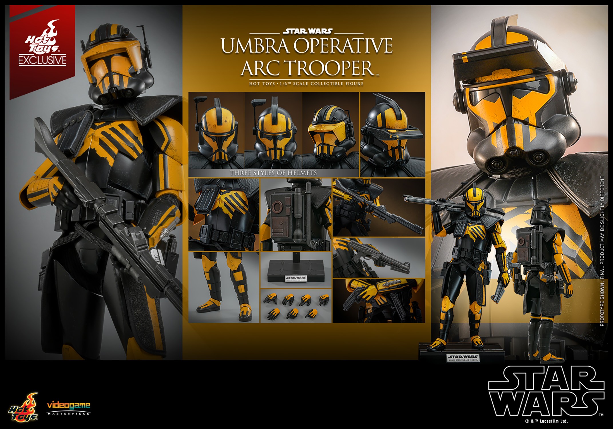 Star Wars Umbra Operative ARC Trooper™ Sixth Scale Figure  (Prototype Shown) View 22