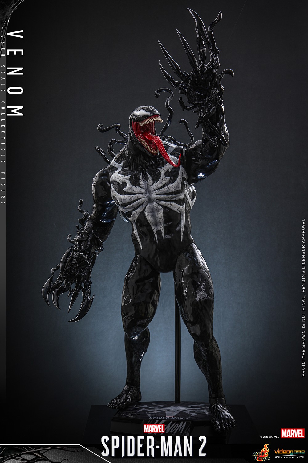 ホットトイズ　MARVEL SPIDER-MAN 2 ヴェノム Venom Sixth Scale Figure by Hot Toys | Sideshow Collectibles