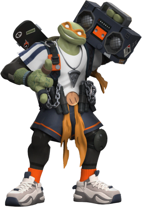 mikeyです② Urban Combat Michelangelo Statue by Mighty Jaxx | Sideshow