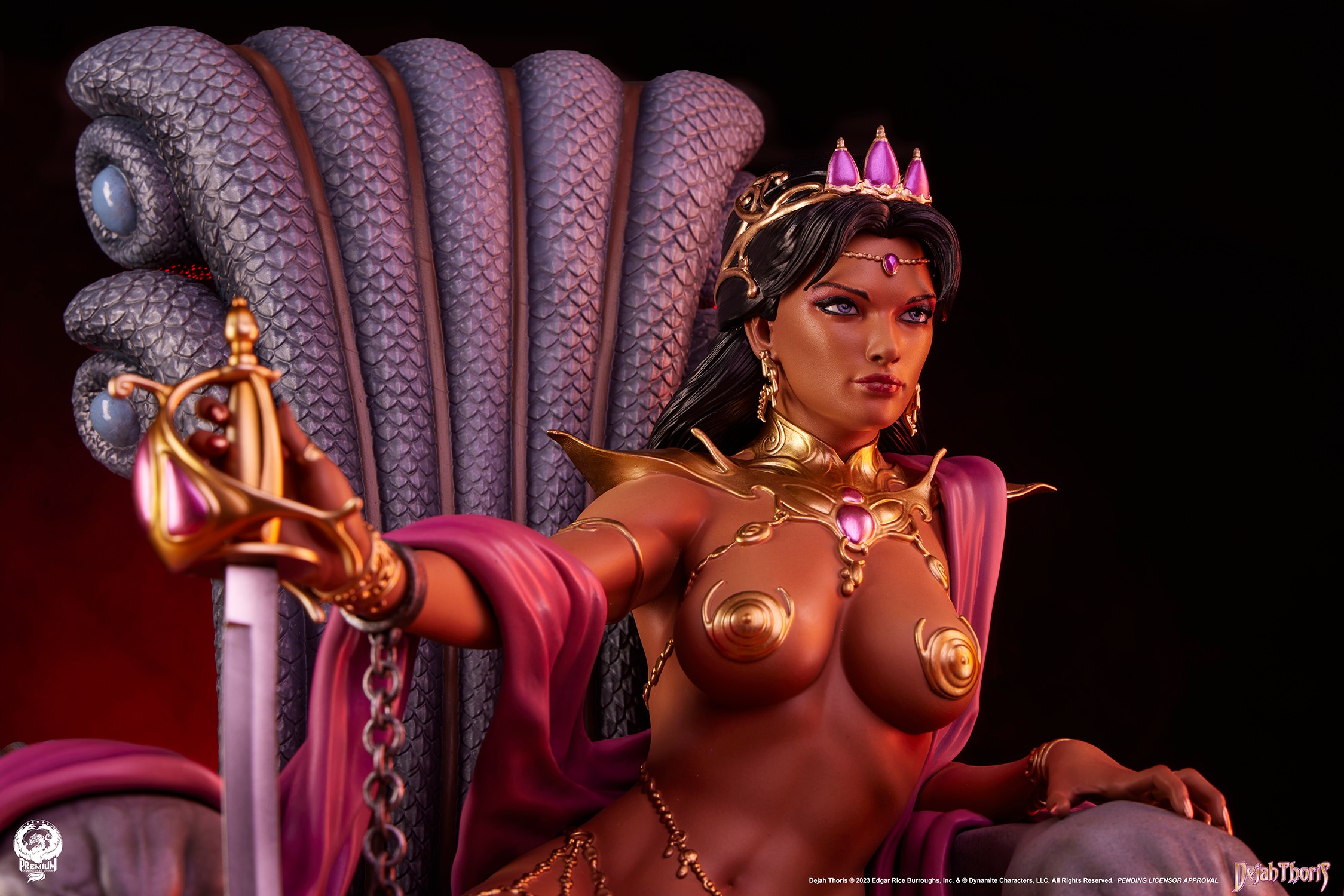 Dynamite Dejah Thoris Quarter Scale Statue  Collector Edition (Prototype Shown) View 4