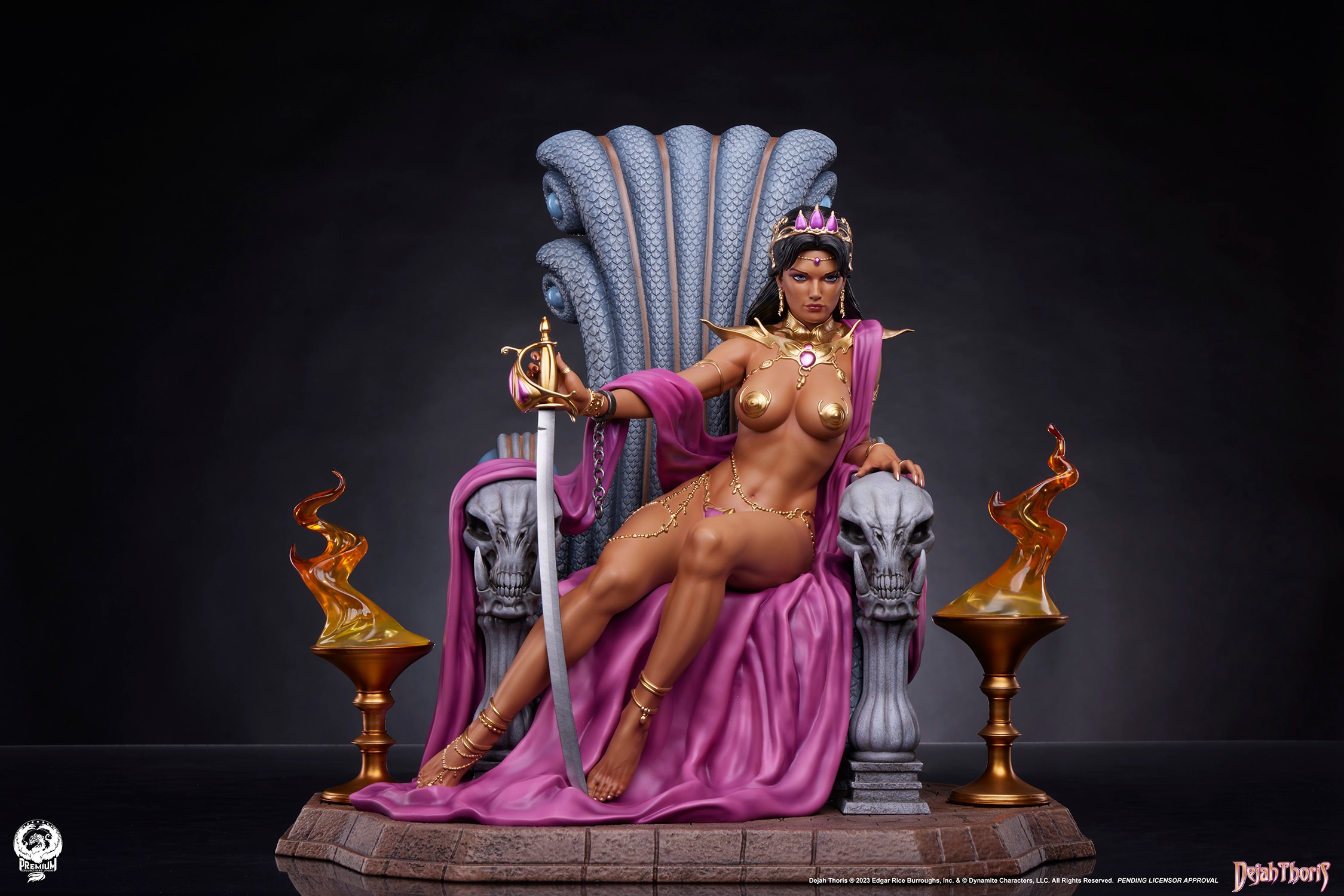 Dynamite Dejah Thoris Quarter Scale Statue  Collector Edition (Prototype Shown) View 8