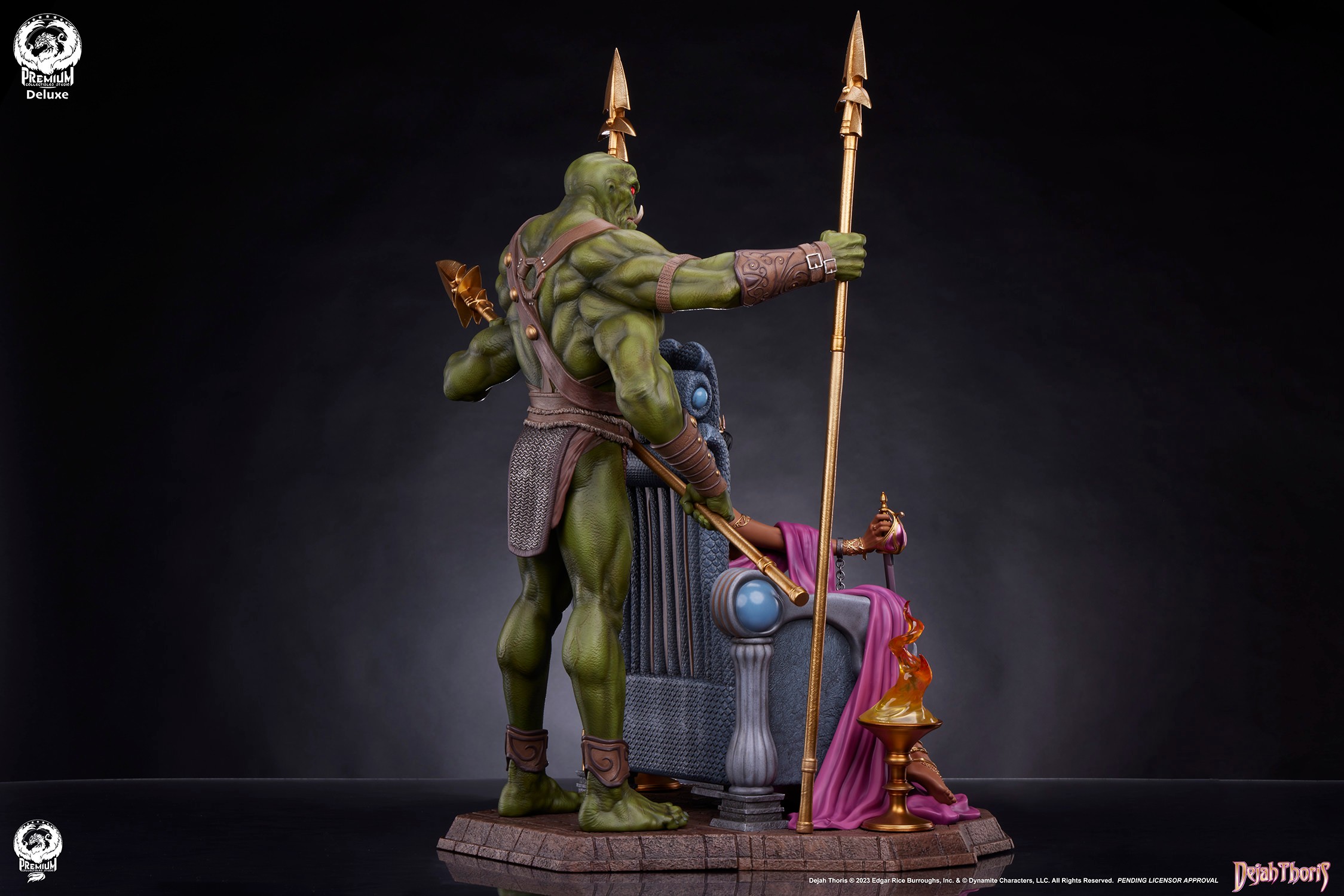 Dynamite Dejah Thoris (Deluxe Edition) Quarter Scale Statue  (Prototype Shown) View 12