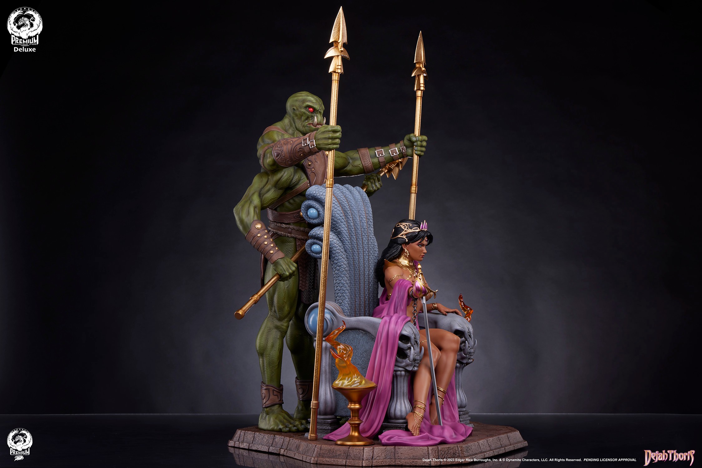 Dynamite Dejah Thoris (Deluxe Edition) Quarter Scale Statue  (Prototype Shown) View 13