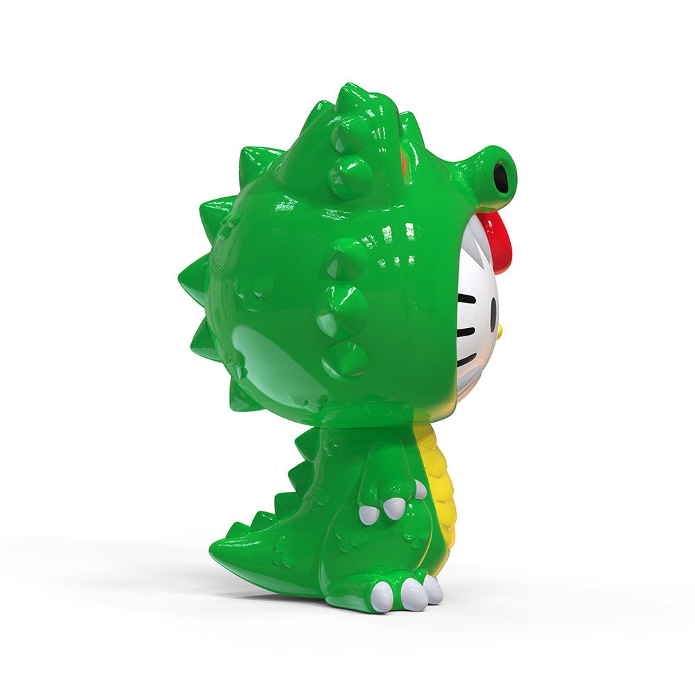 Hello Kitty Giant Hello Kitty Green Kaiju Collectible Figure  View 9