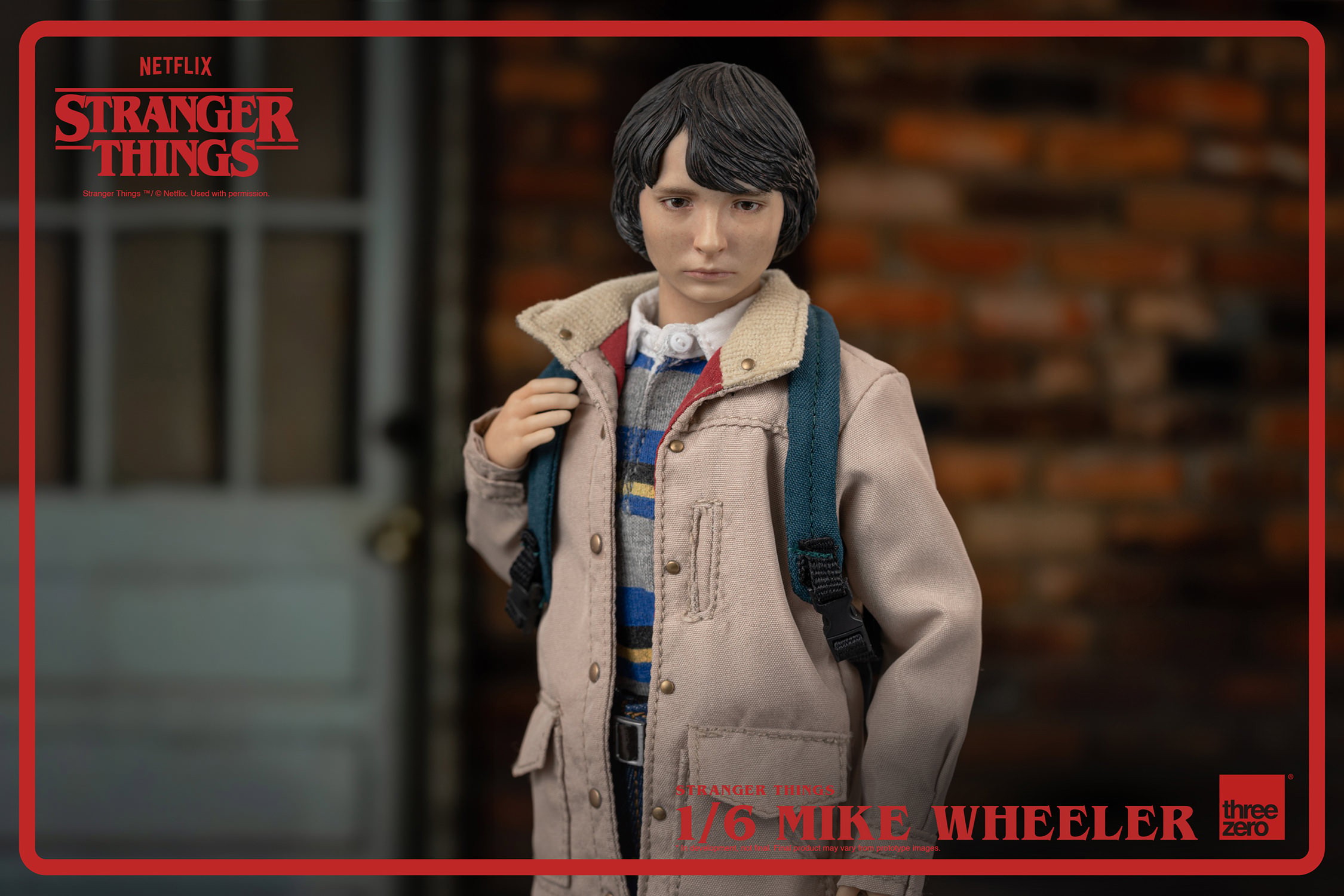 Stranger Things Mike Wheeler Sixth Scale Figure  (Prototype Shown) View 1