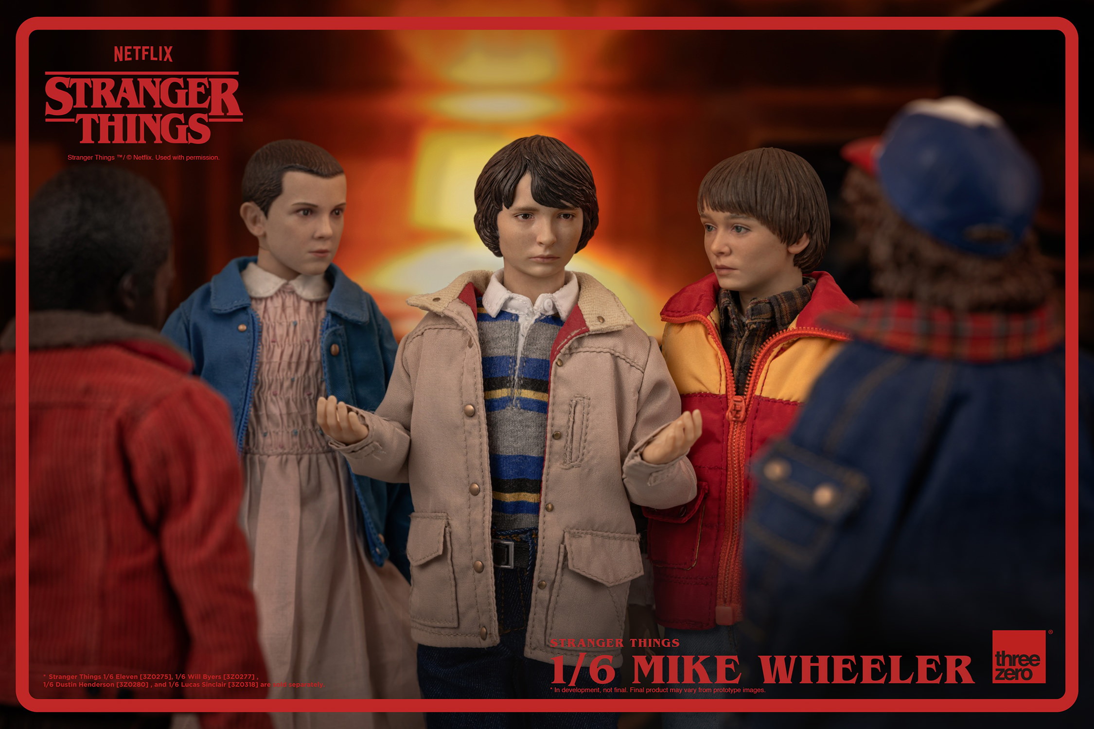 Stranger Things Mike Wheeler Sixth Scale Figure  (Prototype Shown) View 11