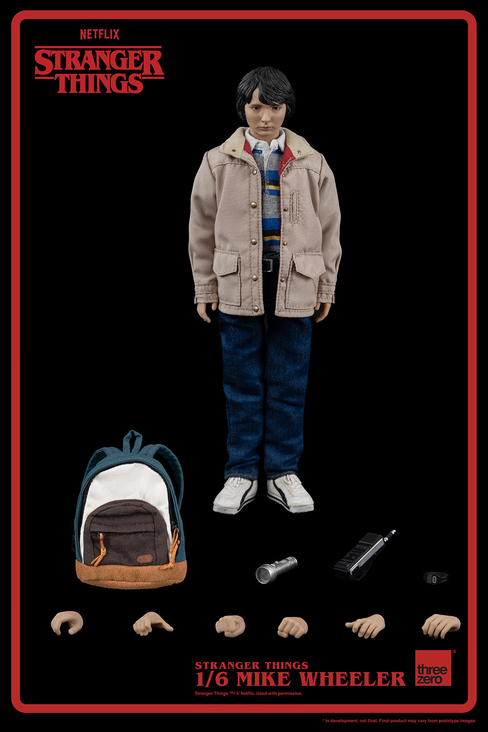 Stranger Things Mike Wheeler Sixth Scale Figure  (Prototype Shown) View 13