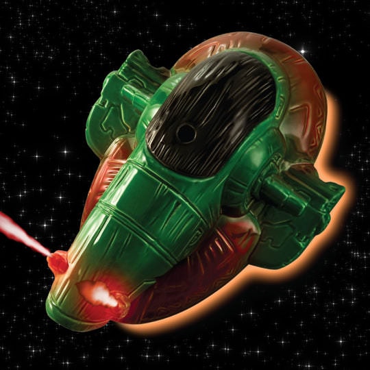 Star Wars Boba Fett's Starship Punch Bowl Set Tiki Mug  View 1