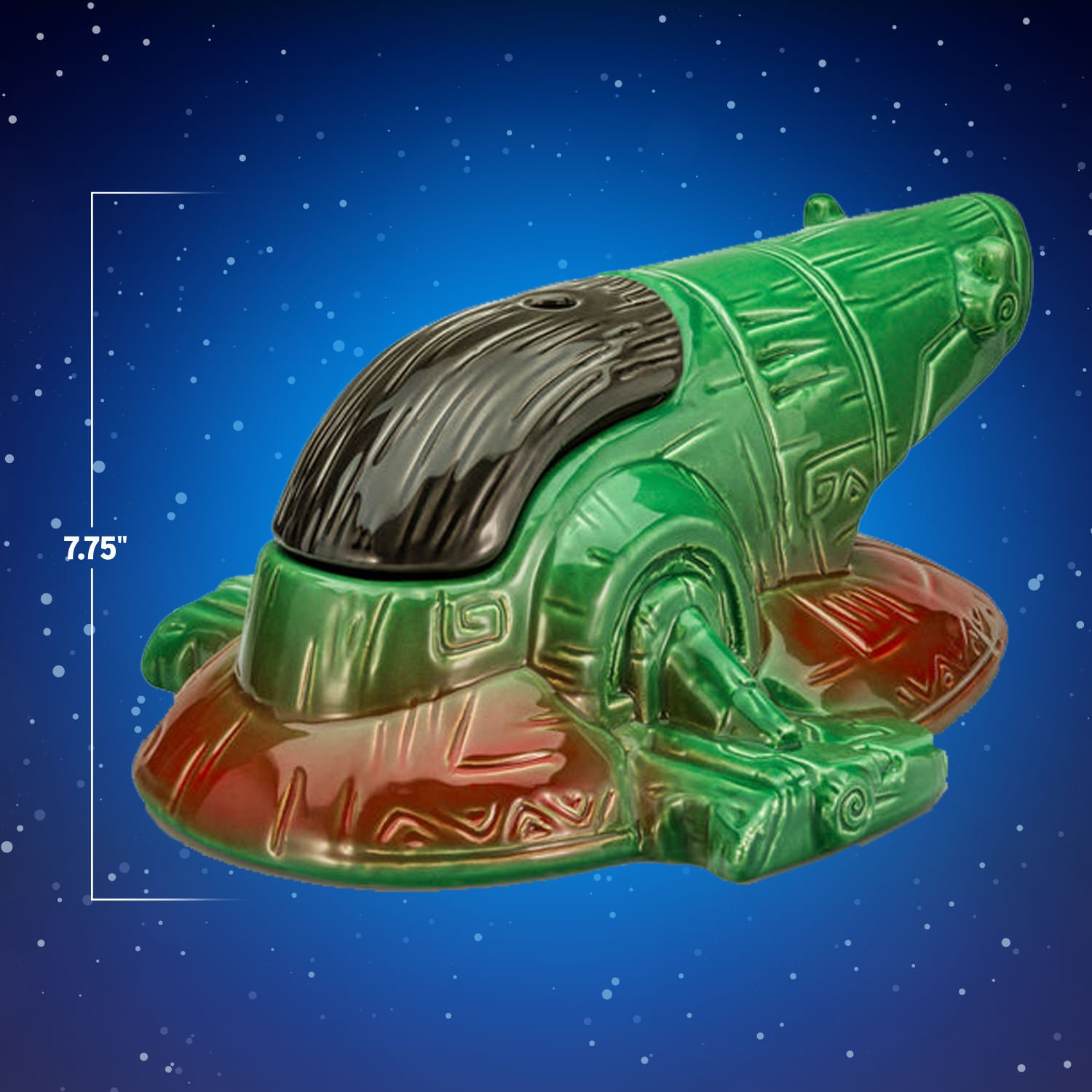 Star Wars Boba Fett's Starship Punch Bowl Set Tiki Mug  View 2